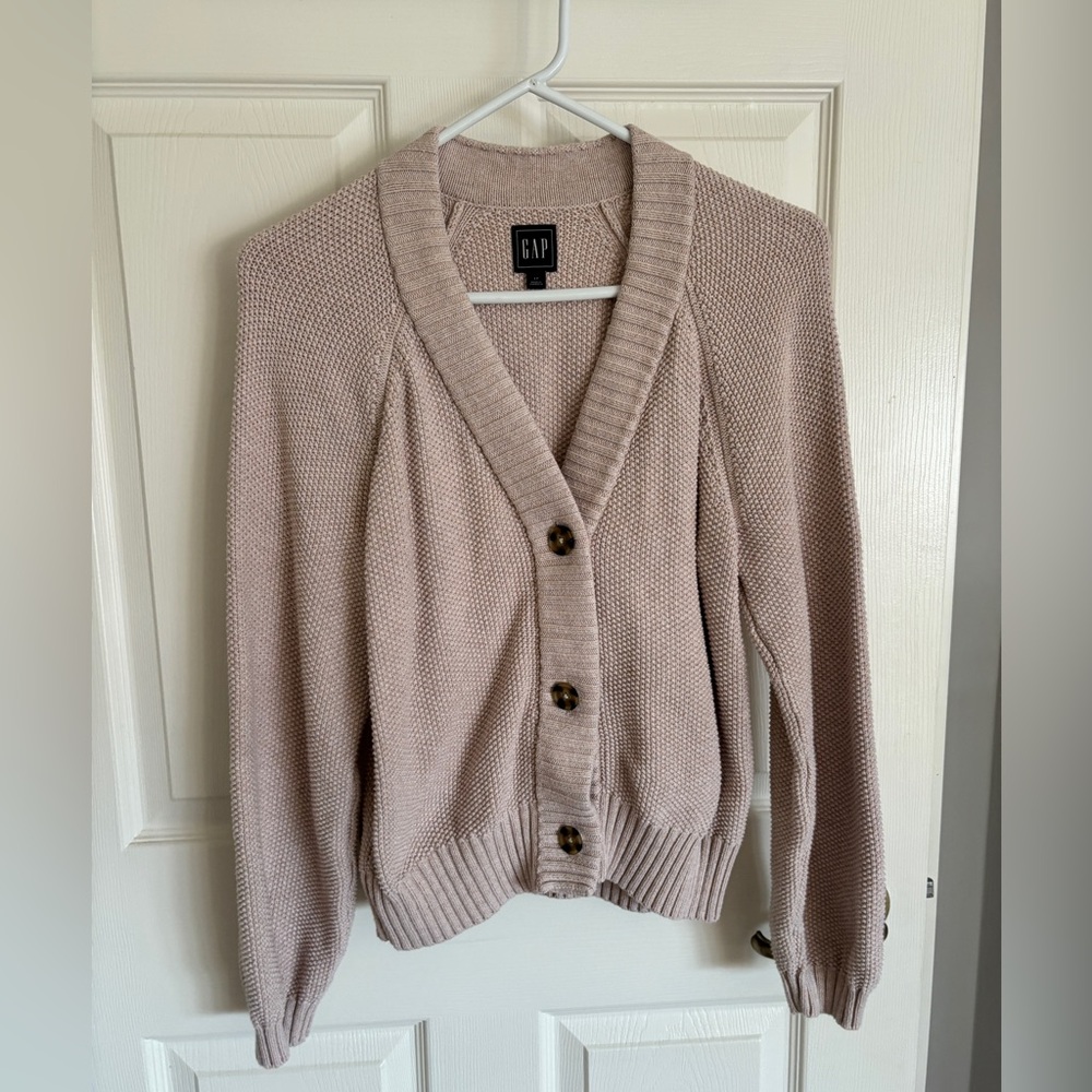 GAP Cotton Knit Cardigan